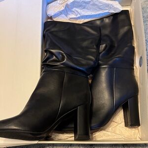 Marc Fisher Galley slouchy heeled boot NIB